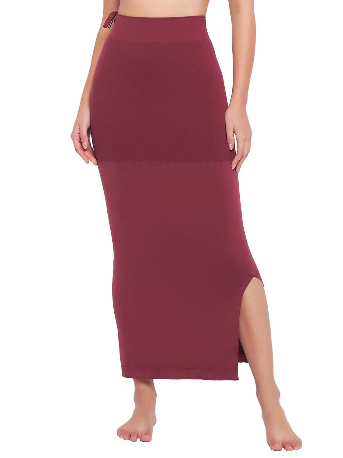 Clovia Women's Saree Shapewear Petticoat with Drawstring