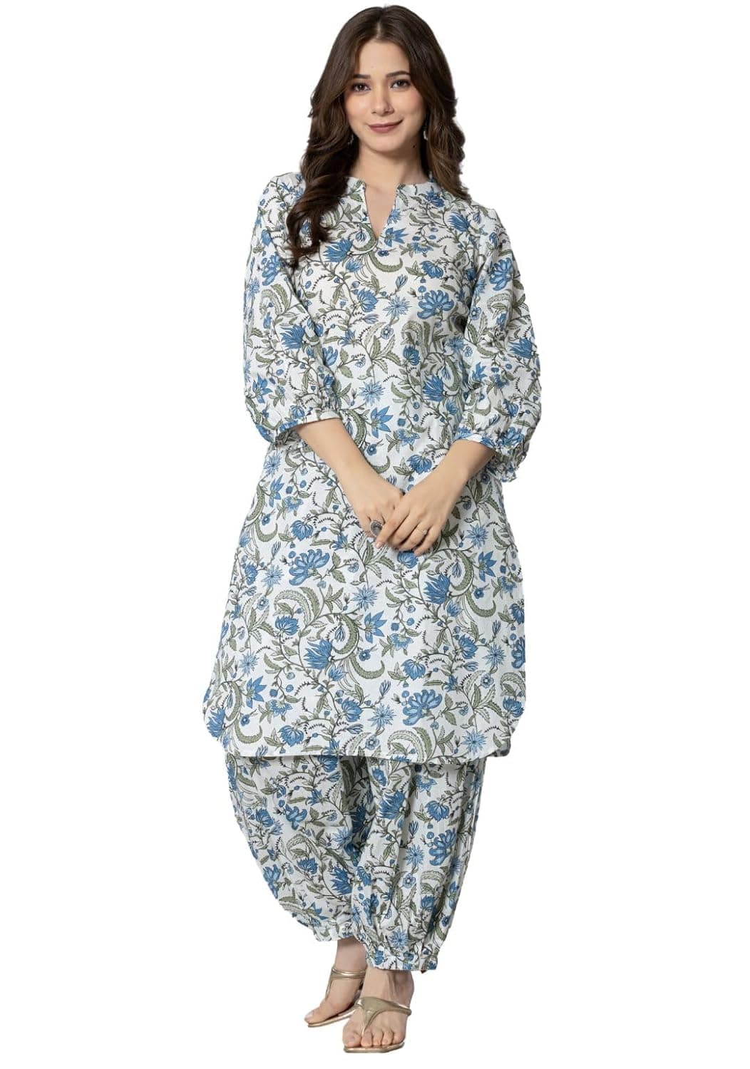 rytras Women Kurta Set with Palazzo Pants