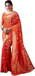 Women's Banarasi Saree Pure Kanjivaram Silk Saree Soft new ladies 2023 Design Wear Pattu Sarees Latest Party Sari collections With Blouse Piece for We