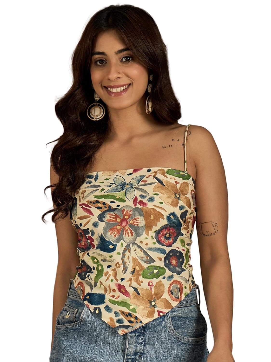 InWeave Women Floral Printed Top