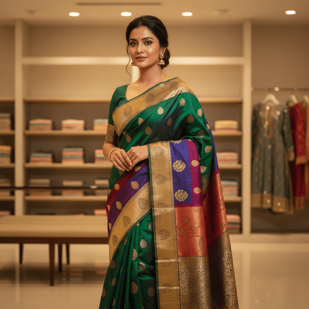 Sarees collection at Barkha Boutique