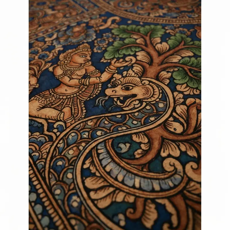 Kalamkari — The Complete Guide to India's Hand-Painted Cotton Art