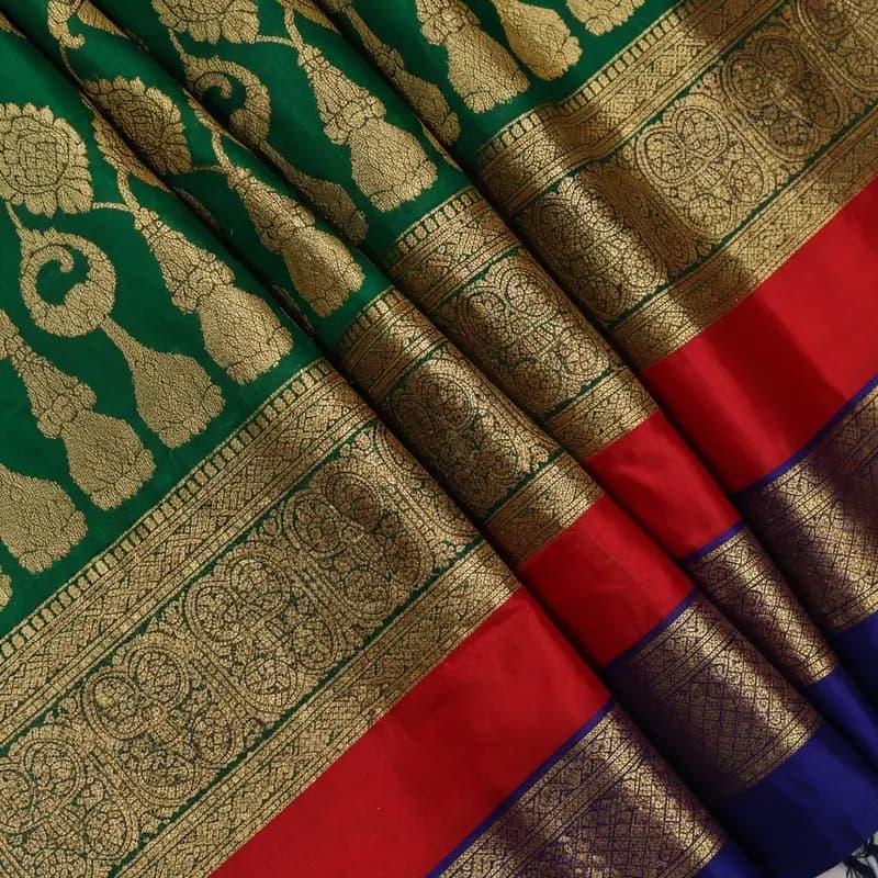 Kanchipuram Silk — The Complete Guide to South India's Bridal Silk