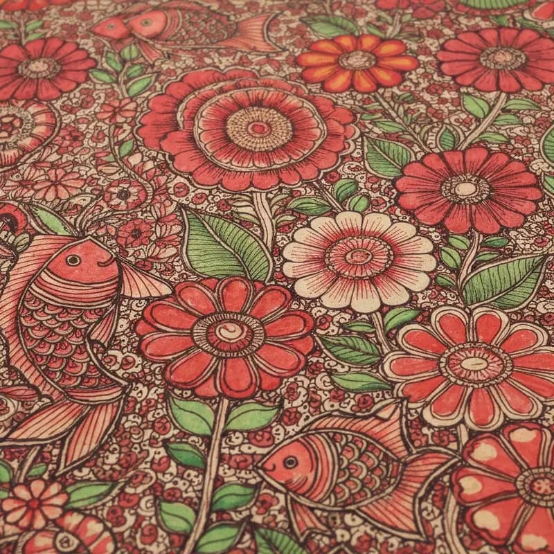 Madhubani Print — The Complete Guide to Bihar's Folk Art on Fabric