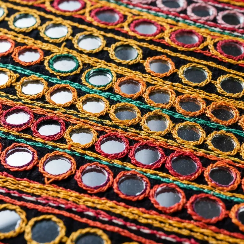 Mirror Work — The Complete Guide to Kutch's Shisha Embroidery Tradition