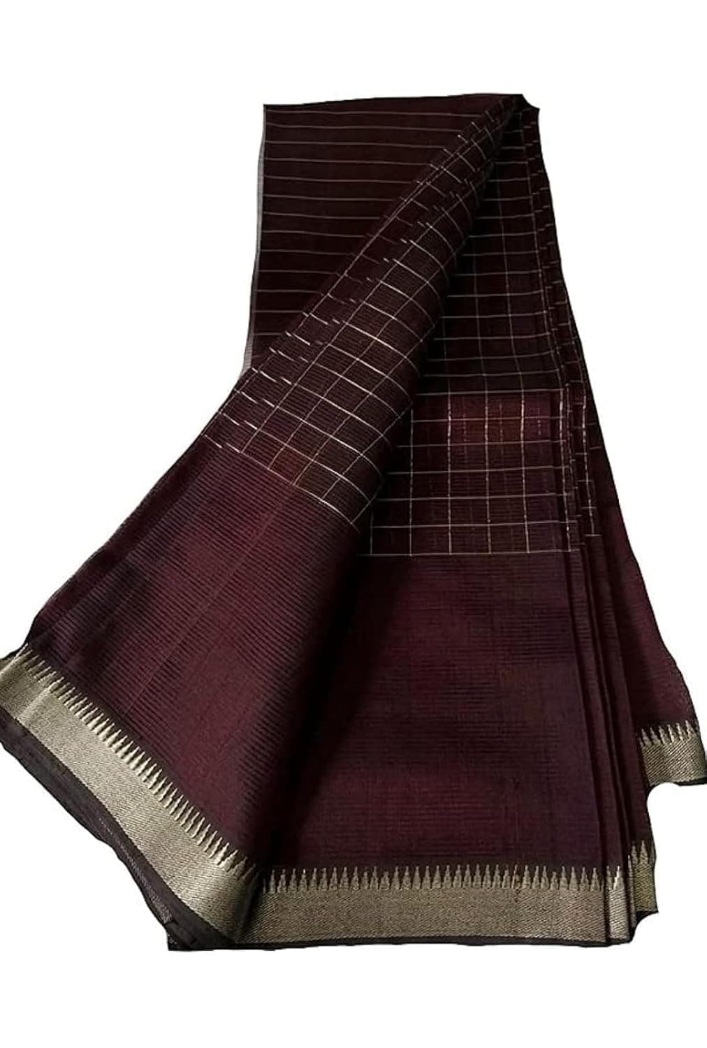 Ishin Women Bhagalpuri Art Silk Printed Saree with Blouse Piece