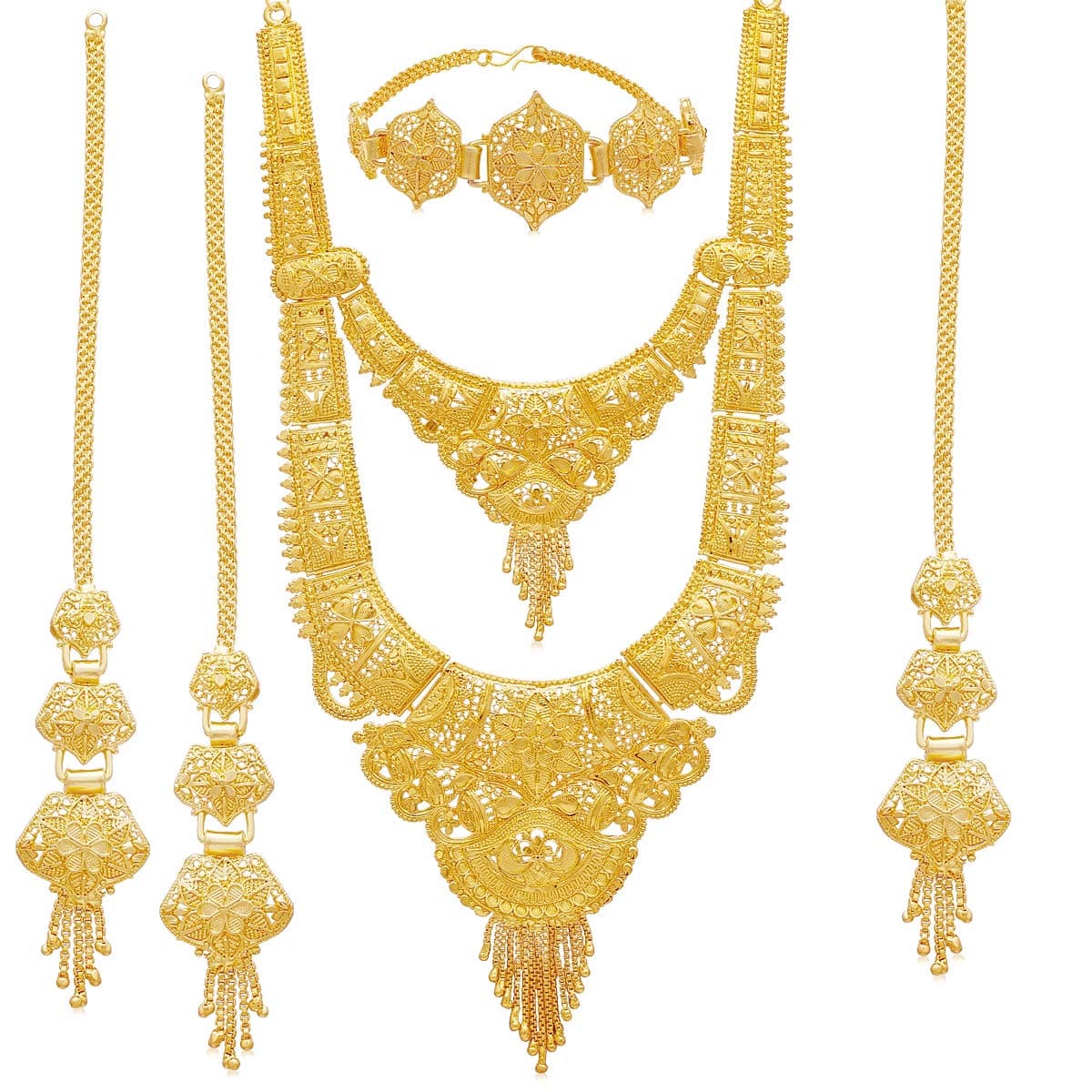 Sukkhi Wedding Jewellery Set for Women Golden
